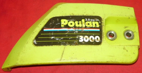 poulan 2800, 3000 chainsaw clutch sprocket side cover