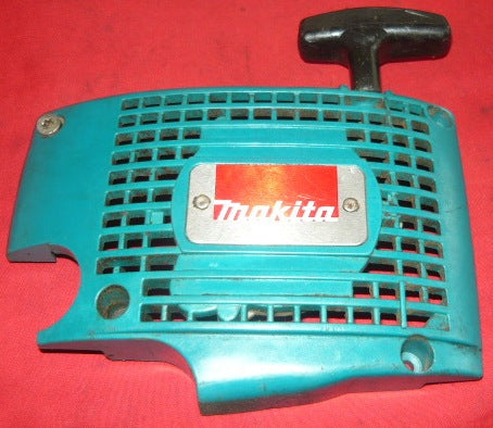 makita dcs 520i chainsaw starter recoil cover and pulley assembly