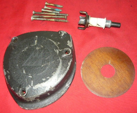 mcculloch pro mac 10-10 chainsaw starter cover, screws, shaft and shield kit