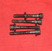 mcculloch power mac 6 chainsaw cylinder to oil tank bolt set