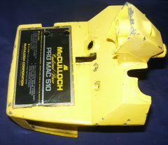 mcculloch pro mac 510 chainsaw engine housing cover