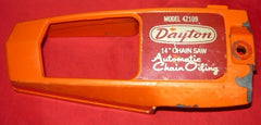 dayton 14" model 4z109 chainsaw clutch side cover (loc: poulan 2000 bin)