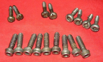 echo cs-360t chainsaw lot of assorted hardware-screws #2