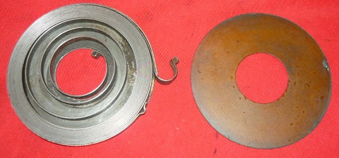 stihl ts-350 cut off saw starter rewind spring and shield
