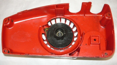 homelite 240 chainsaw starter recoil cover and pulley assembly #2