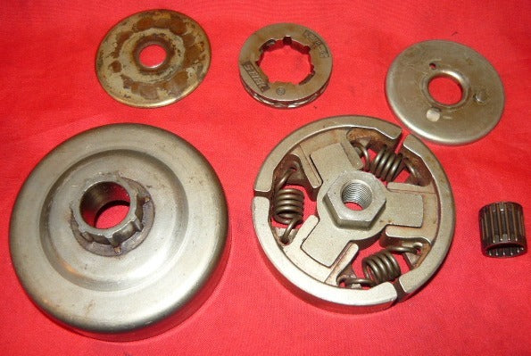 Stihl 045 056 Chainsaw Sprocket & Clutch Drum – 3/8" 8-Tooth Oregon Pair