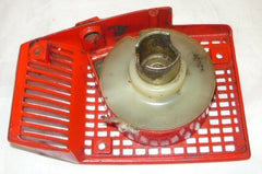 shindaiwa 500 chainsaw starter recoil cover and pulley assembly #2