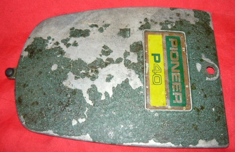 pioneer p40 chainsaw air filter cover #1 green