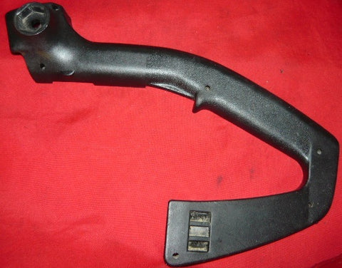 mcculloch pro mac 510 chainsaw left rear trigger handle half