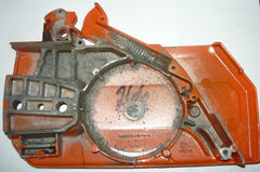husqvarna 266, 61 chainsaw metal clutch cover only type 1 pn 503 70 46-01