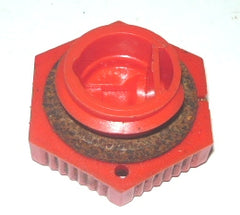 homelite 150 chainsaw fuel cap filler (red, late model)
