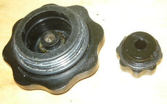 mcculloch d-44 chainsaw fuel and oil cap set