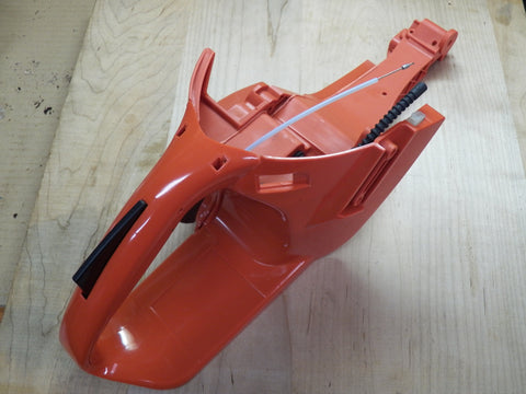 Dolmar ps-7900H, ps-7300H, ps-6400H chainsaw heated Fuel Tank Handle new 038 114 074 new (dolmar bulky bin 2)