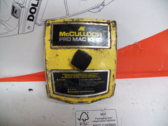 mcculloch pro mac 10-10 chainsaw air filter cover (Yellow)