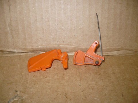 Stihl MS192t Chainsaw Throttle Trigger and Safety