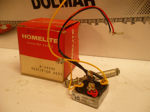 Homelite Voltamatic Generator Rectifier A-54992 NEW (H-EAD)