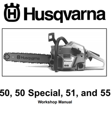 Husqvarna 50/50 Special/51/55 Workshop Manual downloadable pdf Service and Repair Manual