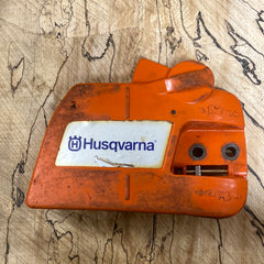 Husqvarna 235 chainsaw clutch cover chainbrake (regular bar stud type) #2