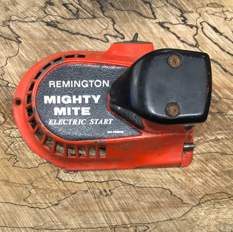 remington mighty mite electric start chainsaw complete starter recoil assembly