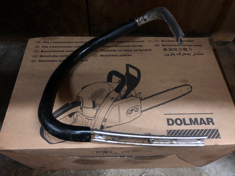 dolmar ps-6100 chainsaw top wrap tubular handlebar 130 310 100
