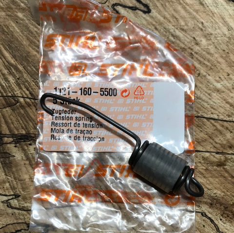 stihl 066, 064, ms640 chainsaw brake tension spring new 1121 160 5500 (ST-204A)