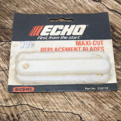 Echo trimmer Maxi-cut replacement blades 215112 new (E-6)