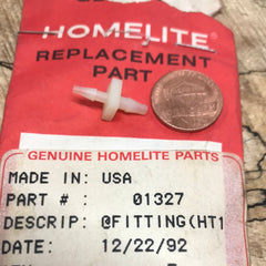 Homelite HT-17 hedge trimmer Vented Fitting New 01327 (HM 308)