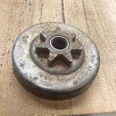 montgomery ward, john deere, and remington chainsaw herr 3/8-7 spur sprocket drum n237-a7 (RM-1)