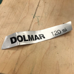 Dolmar 120si decal new 980 114 137 (bin 39)