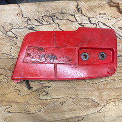 Jonsered 2077, 2083 chainsaw clutch side cover (poor condition)