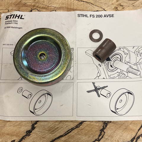 Stihl FS200 trimmer clutch retaining drum new 4109 007 1001 (s-32)
