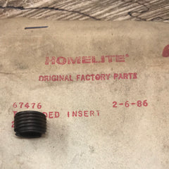 homelite super xl chainsaw threaded insert 67476 new (hm-2370)