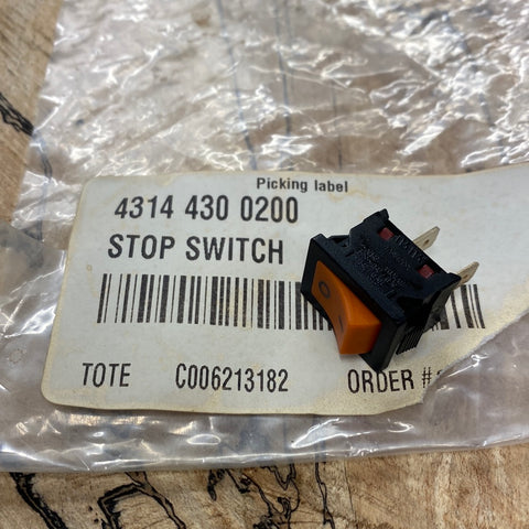Stihl HS81R Hedge Trimmer Stop Switch 4314 430 0200 New (S-32)