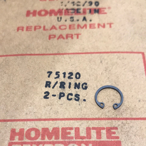 Homelite Super XL Auto chainsaw Retaining Ring 75120 NEW (HM-308)