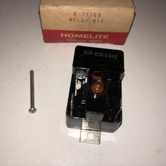 Homelite HD-65, HD-85 Kerosene space heater relay kit  A-21165 new (hm-64)