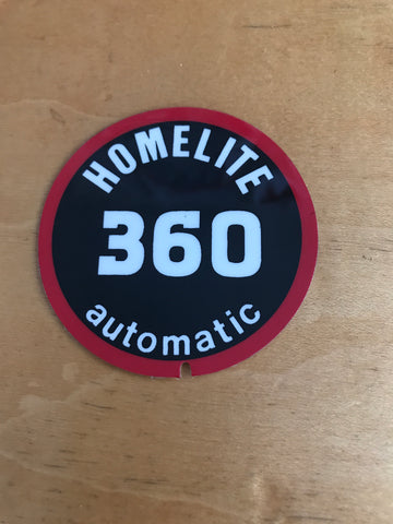 Homelite Chainsaw Emblem NEW 70838 Fits Homelite 360 AO Chainsaws (hm 333)