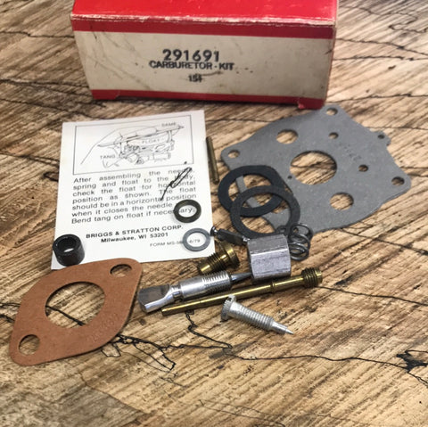 Briggs & Stratton Carburetor Kit 291691 #2 (B&S bin 8)