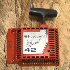 Husqvarna 42 special Chainsaw Starter/Recoil Cover Assembly with logo