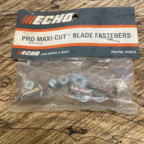 Echo trimmer Pro Maxi-cut blade fasteners 215213 new (E-4)