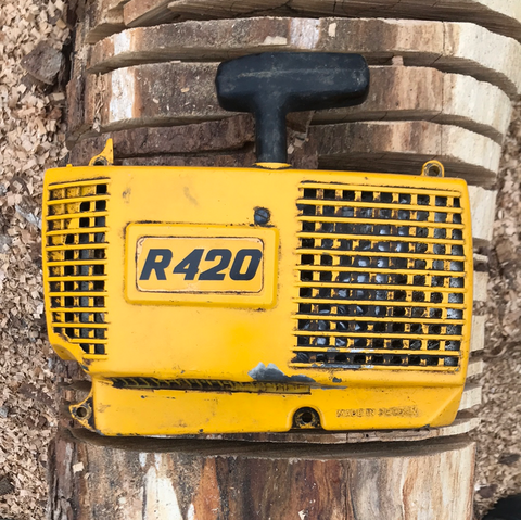 partner r420 chainsaw starter assembly