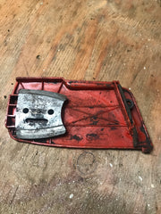 jonsered 2077, 2083 chainsaw clutch side cover with plate