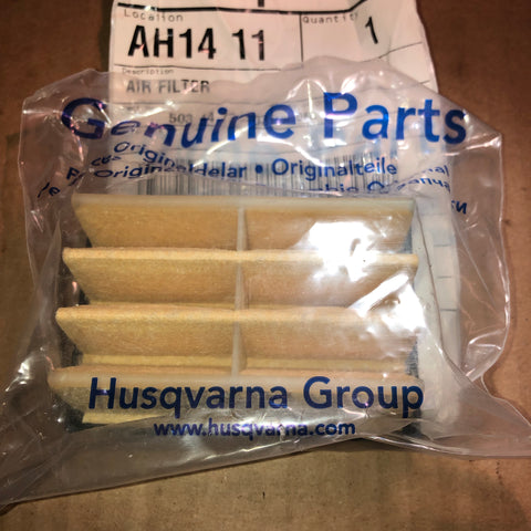 husqvarna 272, 268, 262, 261, 394 chainsaw felt air filter new 503 44 72-03 (box 515)