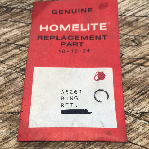 homelite Super 2 retaining ring pn 65261 new (bin 2370)