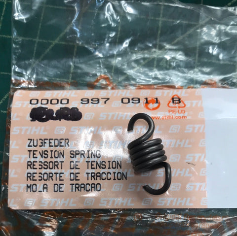 stihl 066, 064, ms660, ms640 chainsaw clutch tension spring new  0000 997 0911 (st-204b)