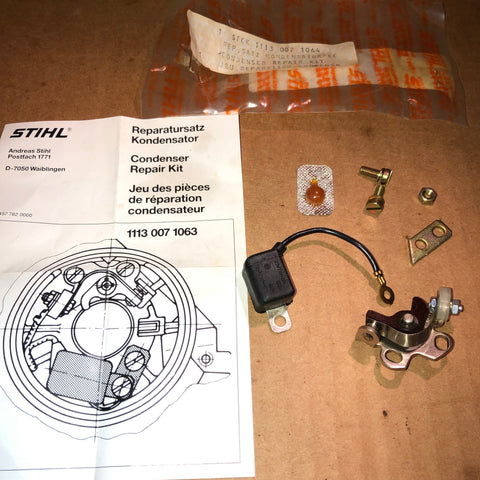 Stihl 031av Chainsaw Condenser Repair Kit NEW 1113 007 1064 (S-489)