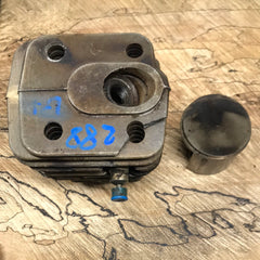 Husqvarna 288 Chainsaw Piston and Cylinder 54mm Mahle