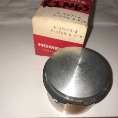 homelite super wiz 80 chainsaw piston a-57070-a new WITH rings (HM-67)