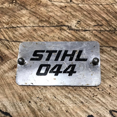 Stihl 044 Chainsaw ID Tag Badge