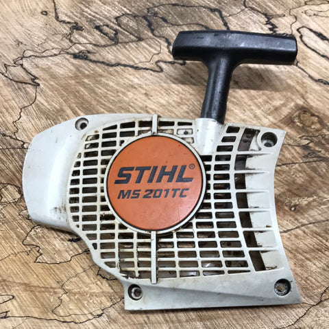 Stihl MS201TC chainsaw starter assembly