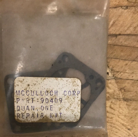 McCulloch Power Mac 6 Carburetor Repair Kit NEW (Box 13) 90409